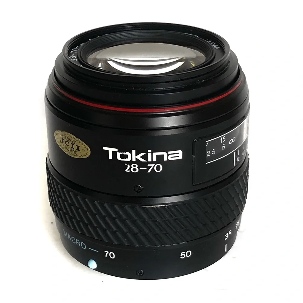 TOKINA SD 28-70mm 1:3.5-4.5 MACRO Zoom Camera Lens - MINOLTA AF Mount Japan